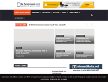 Tablet Screenshot of lascansione.net
